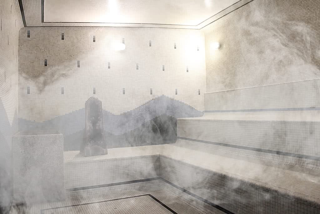sauna à vapor