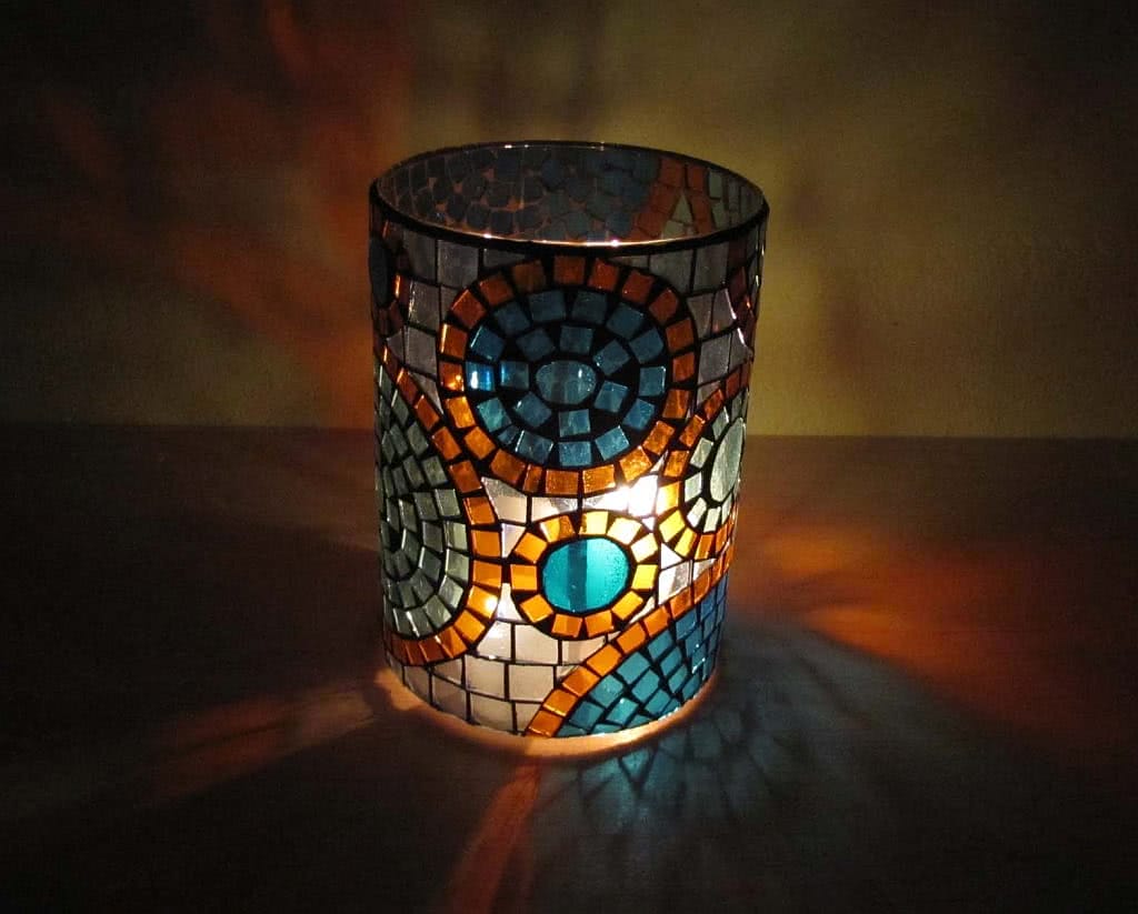 candelabro mosaico