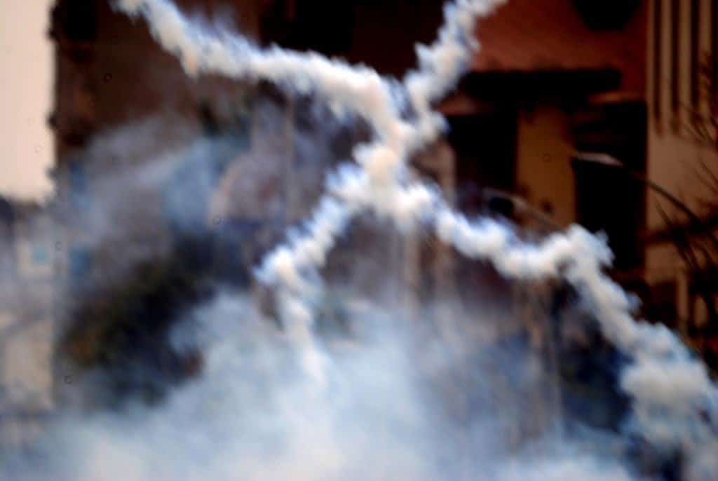 gas lacrimogenio
