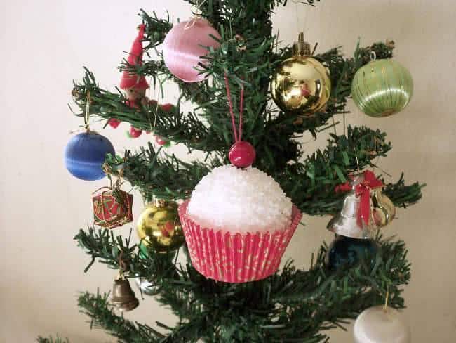 cupcake árvore de natal