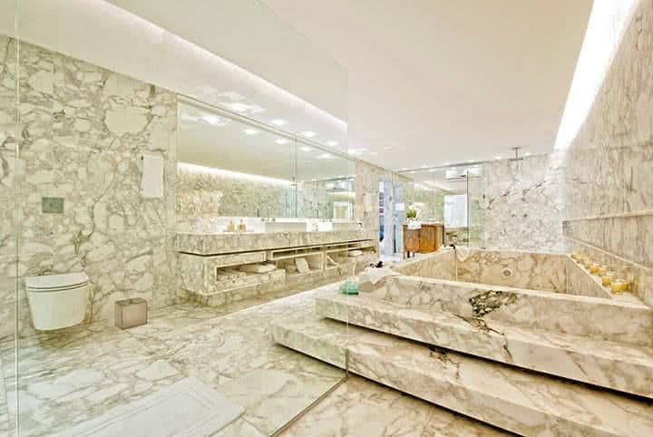 banheiro mármore