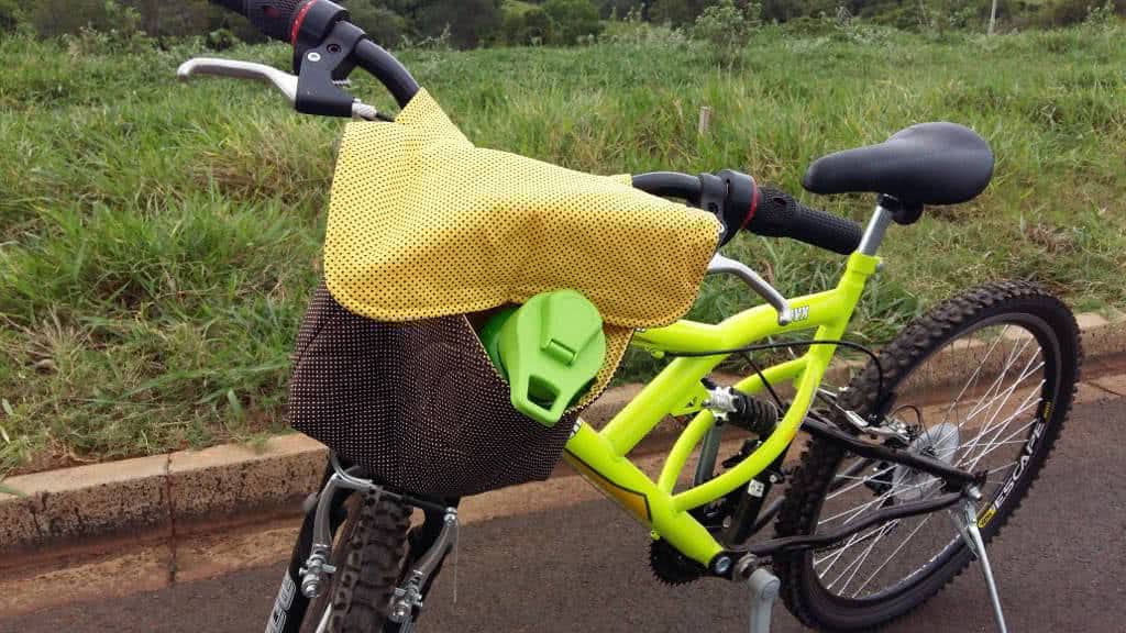 bolsa tecido bike