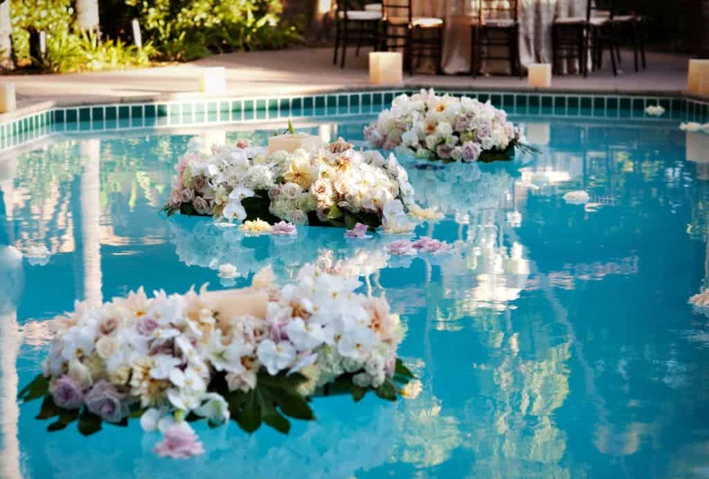 piscina flores