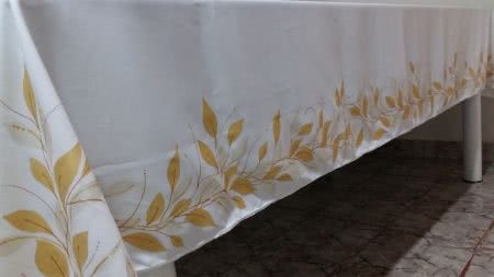 pintura toalha de mesa