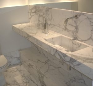 banheiro marmore