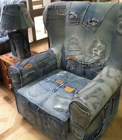poltrona jeans