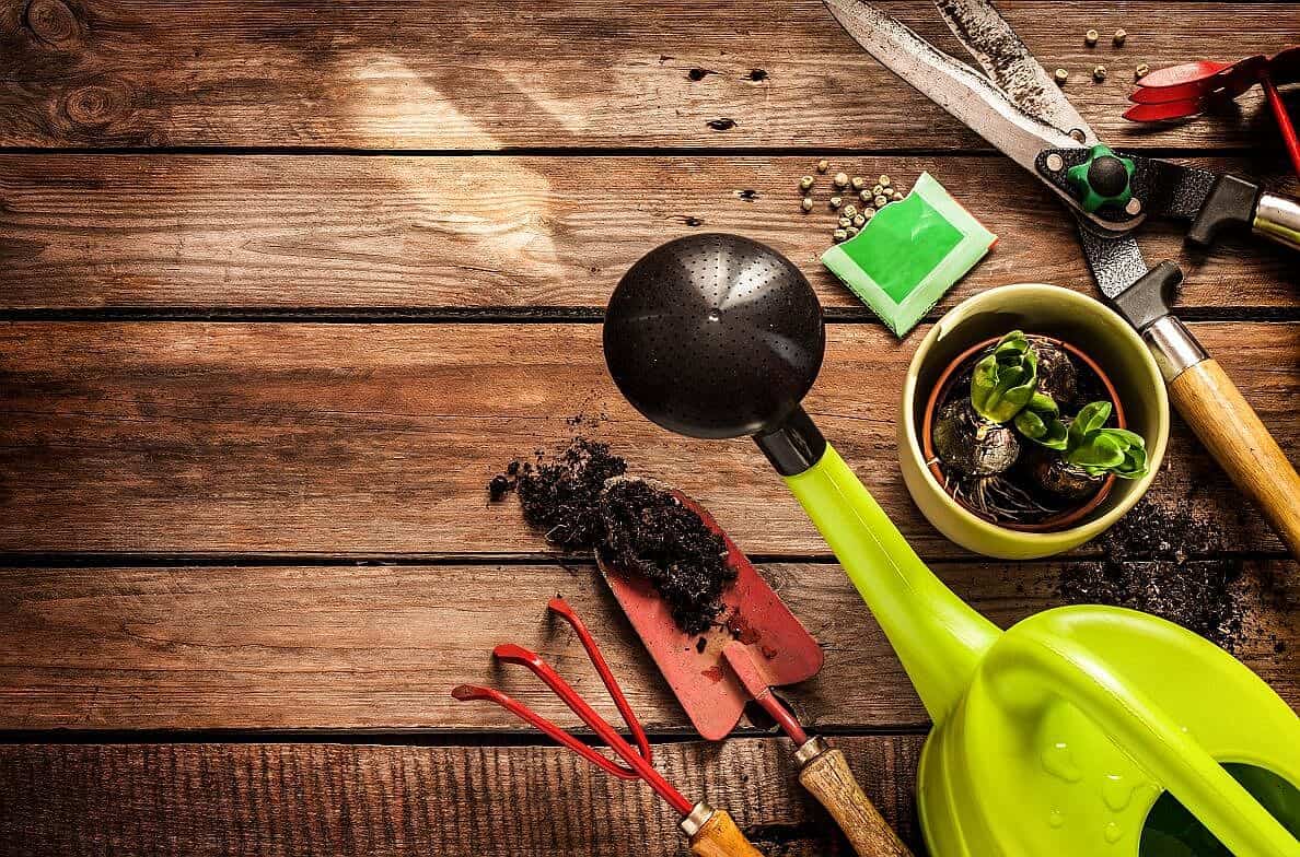 ferramentas para jardinagem