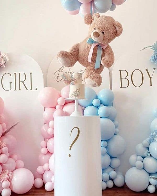 menino ou menina decoração