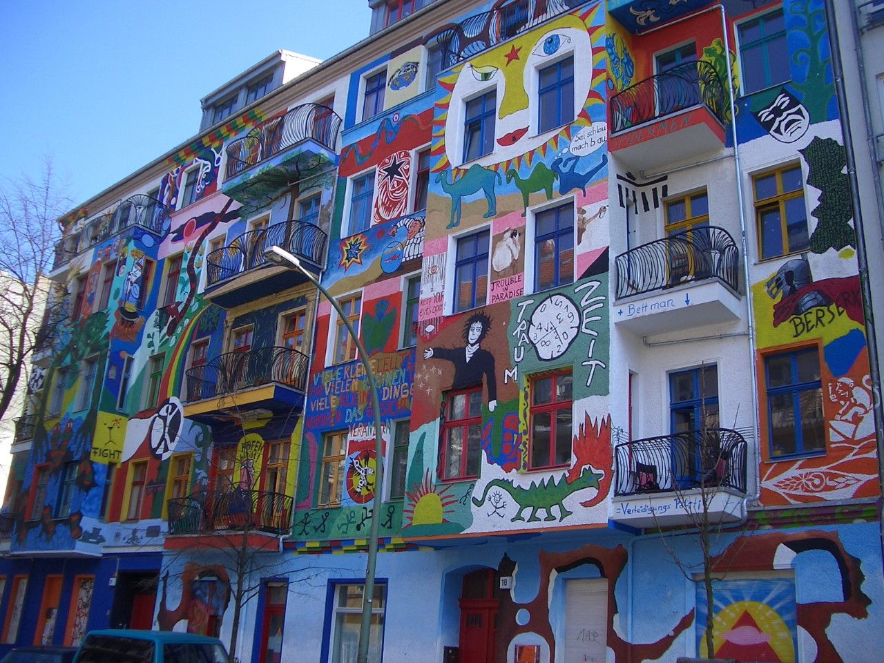 arte urbana em Berlim